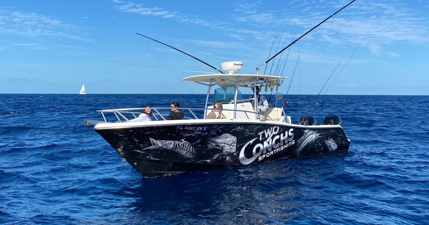 Mako Boat Fishing Charters in Marathon, FL | Two Conchs