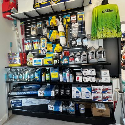 a stack of flyers on a table